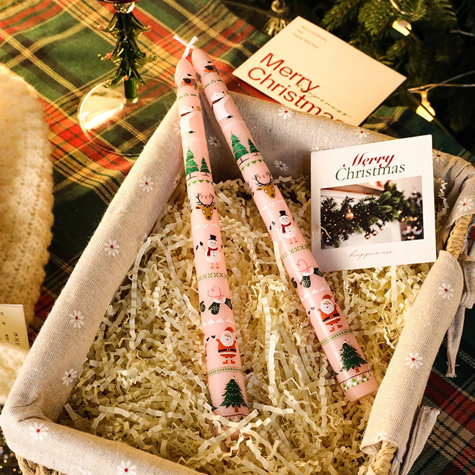 Świece ozdobne Świąteczne