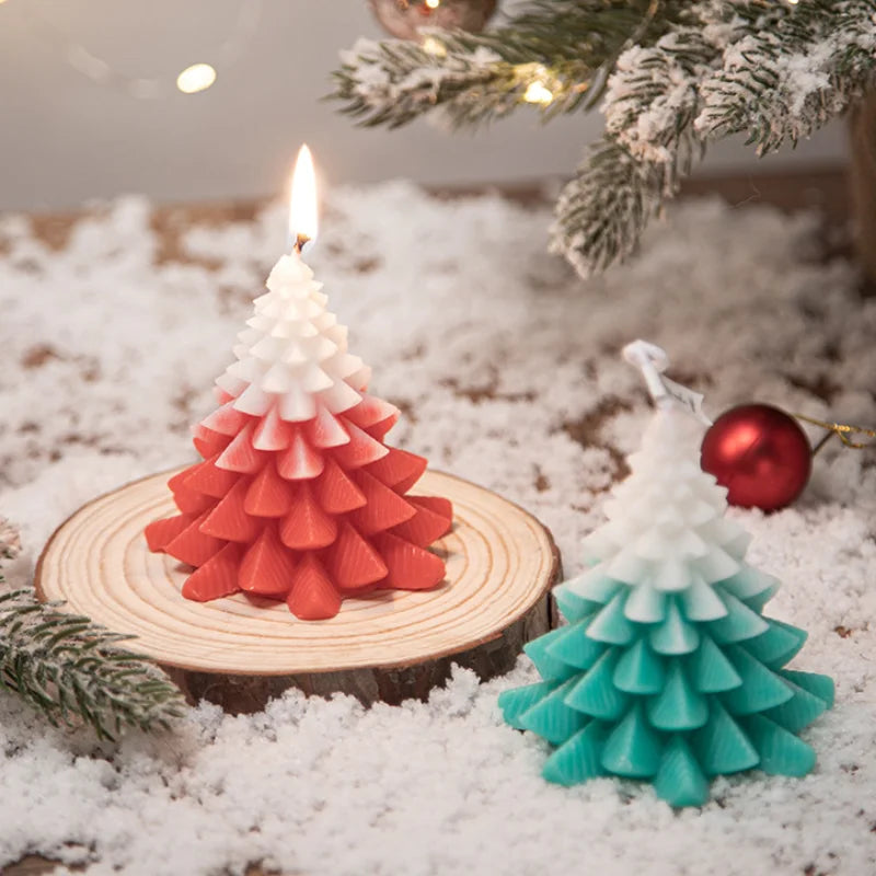 Świąteczne Świeczki Choinki