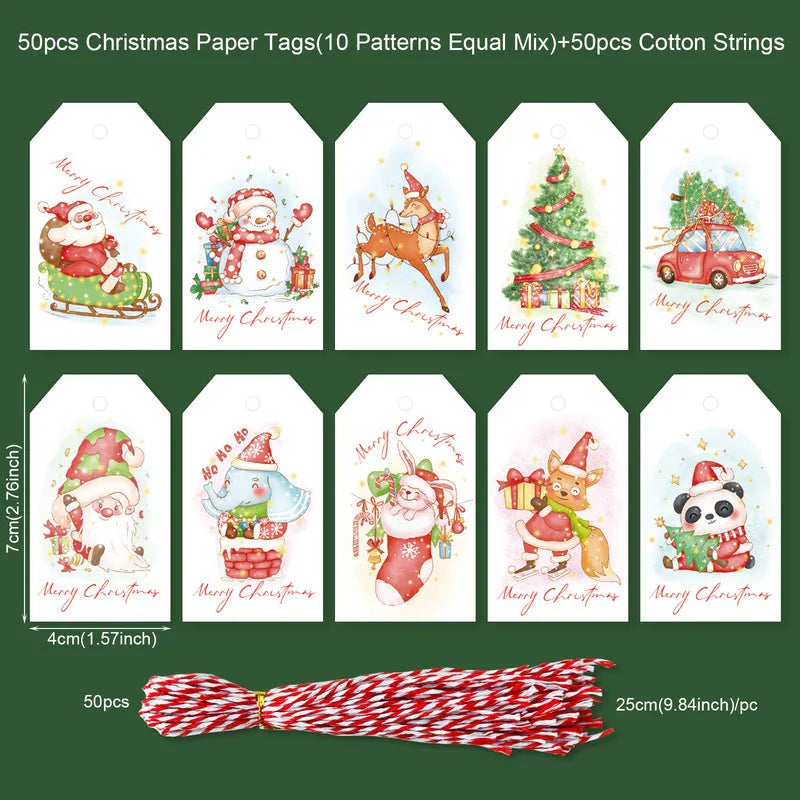 Dekoracje Do Prezentów (50SZT)