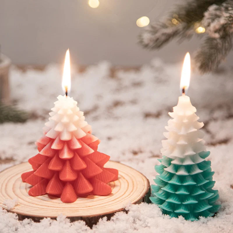 Świąteczne Świeczki Choinki