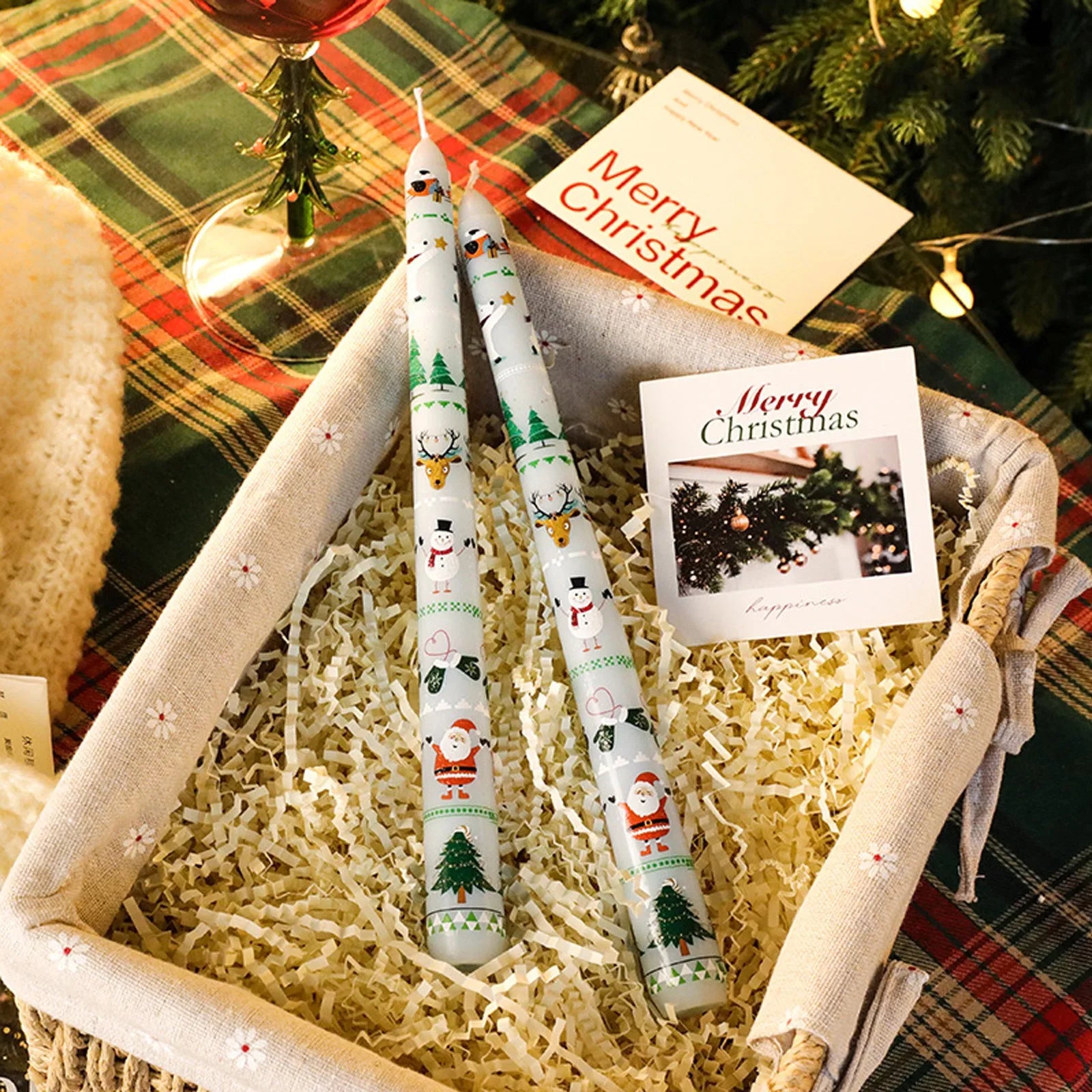 Świece ozdobne Świąteczne