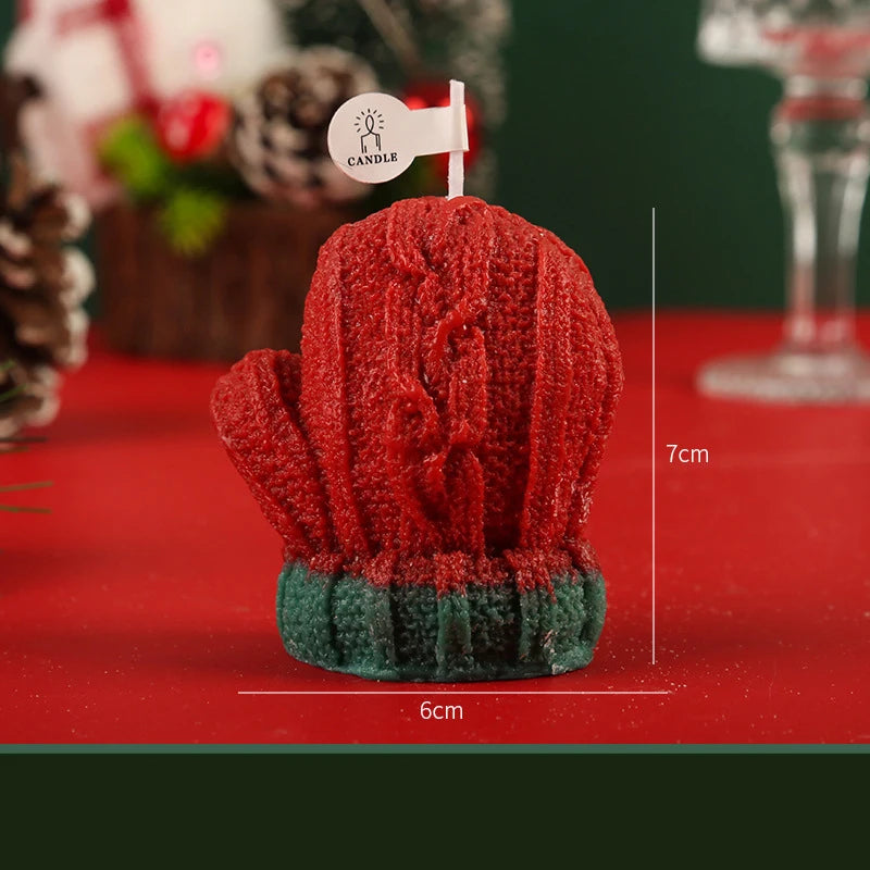 Świeczki rękawiczki ozdobne zapachowe